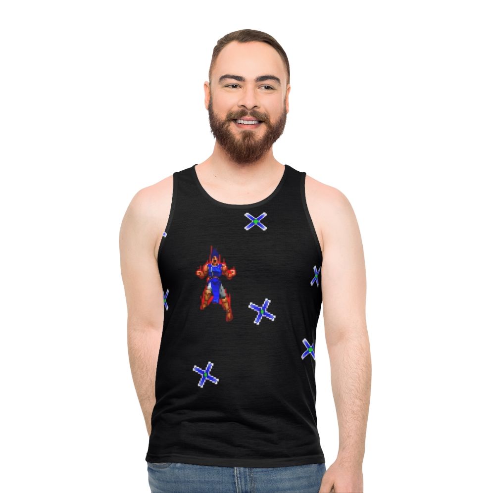 Castlevania inspired unisex tank top - men