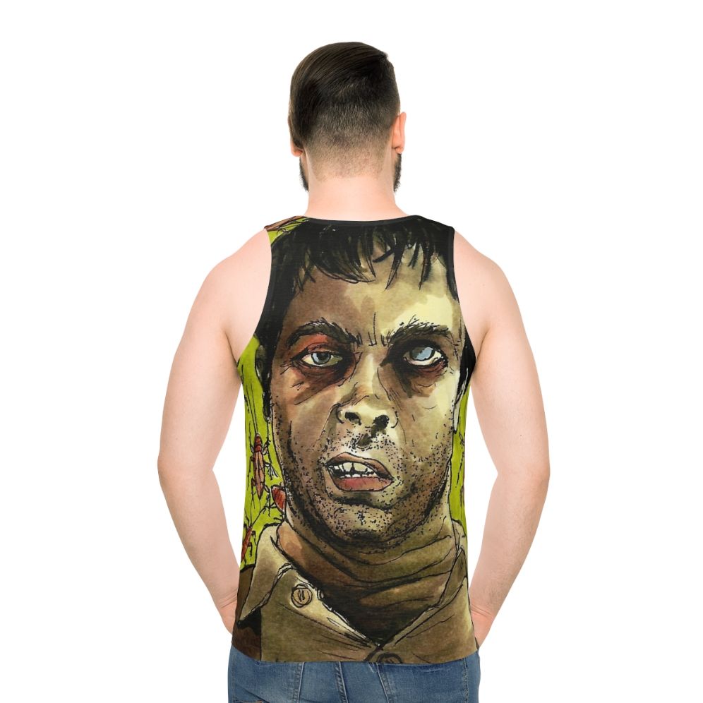 Edgar the Bug Villain Clans Unisex Tank Top - men back