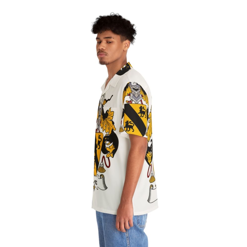 Lopez Coat of Arms Hawaiian Shirt - People Left