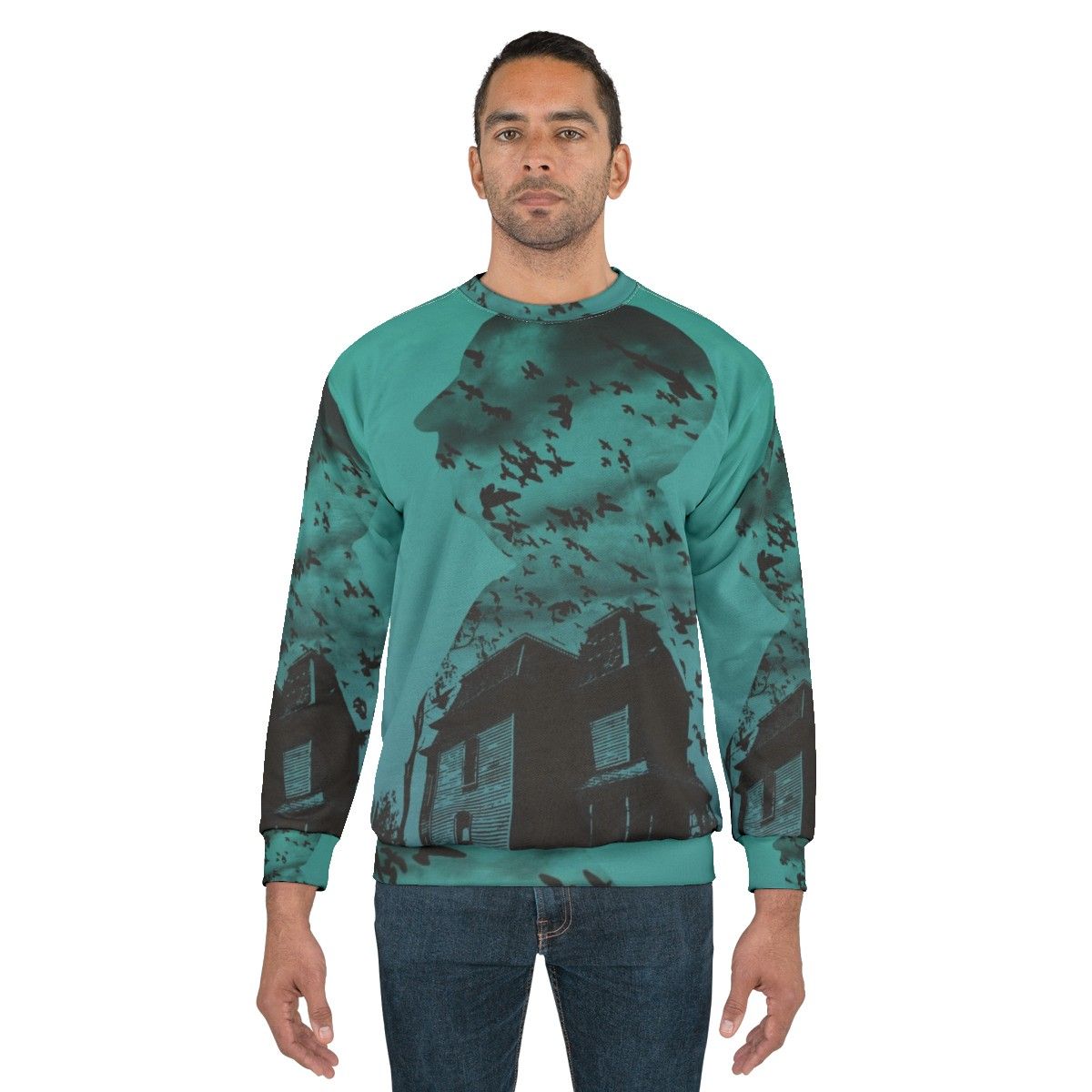 Alfred Hitchcock Psycho Gradient Sweatshirt - men