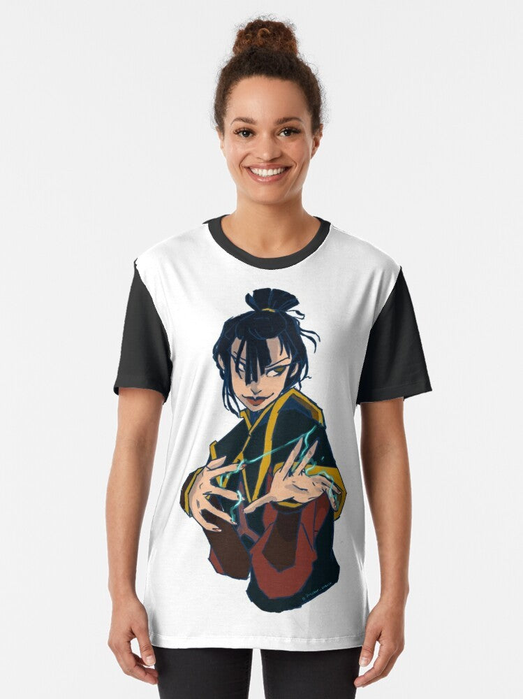 Azula from Avatar the Last Airbender graphic t-shirt design - Women