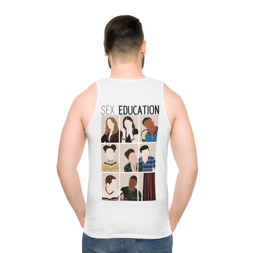 Sex Education Netflix TV Show Unisex Tank Top - men back