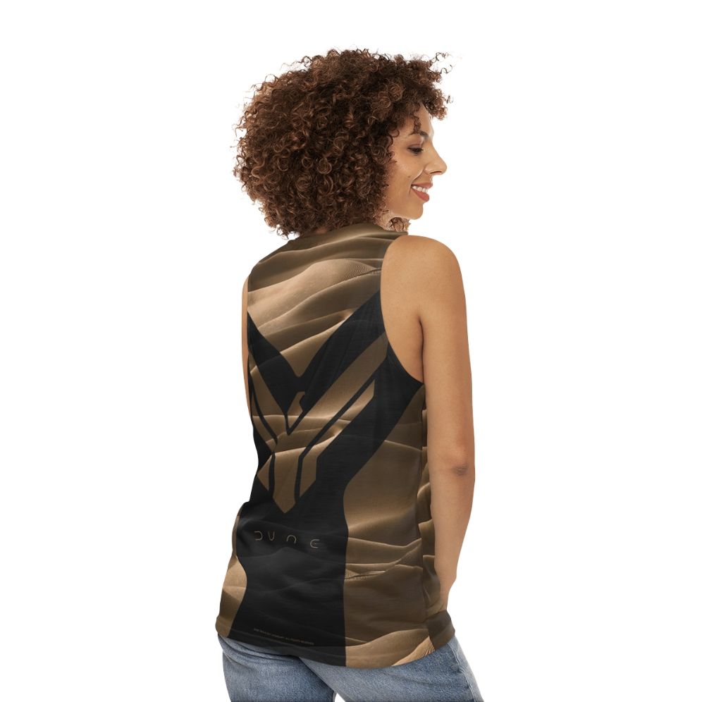 Dune Atreides Unisex AOP Tank Top - women back