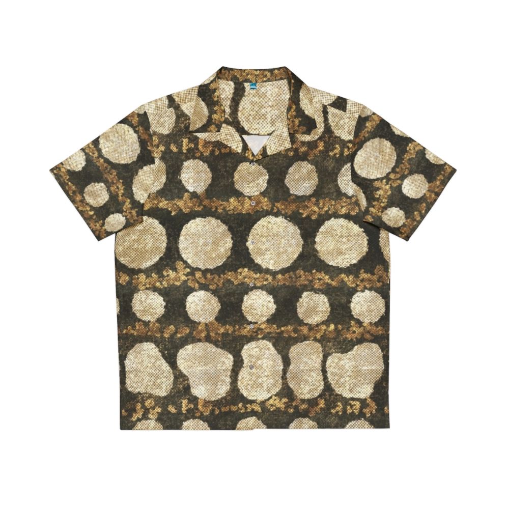 Australian Goanna Skin Pattern Hawaiian Shirt