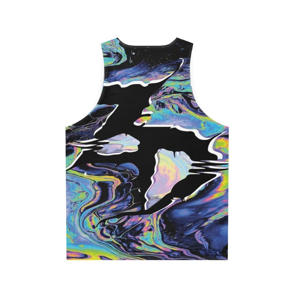 Zeds Dead Unisex Tank Top with Trippy Design - Back