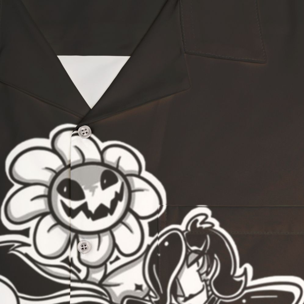 Undertale Inspired Hawaiian Shirt - Detail