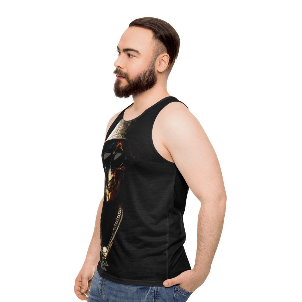 Conway The Machine Skull Graphic Tank Top - men side