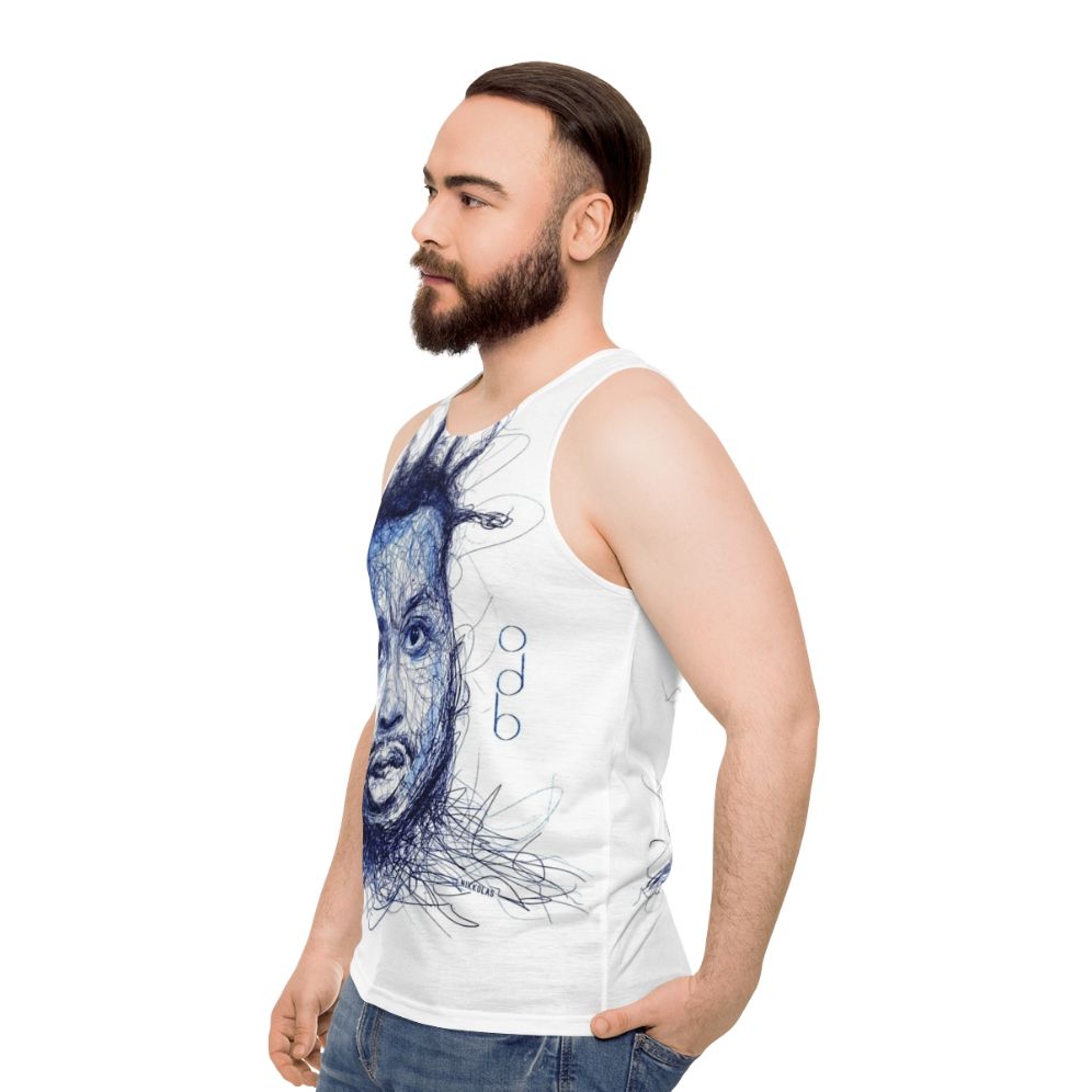 Unisex ODB by Nikkolas Wu-Tang Tank Top - men side