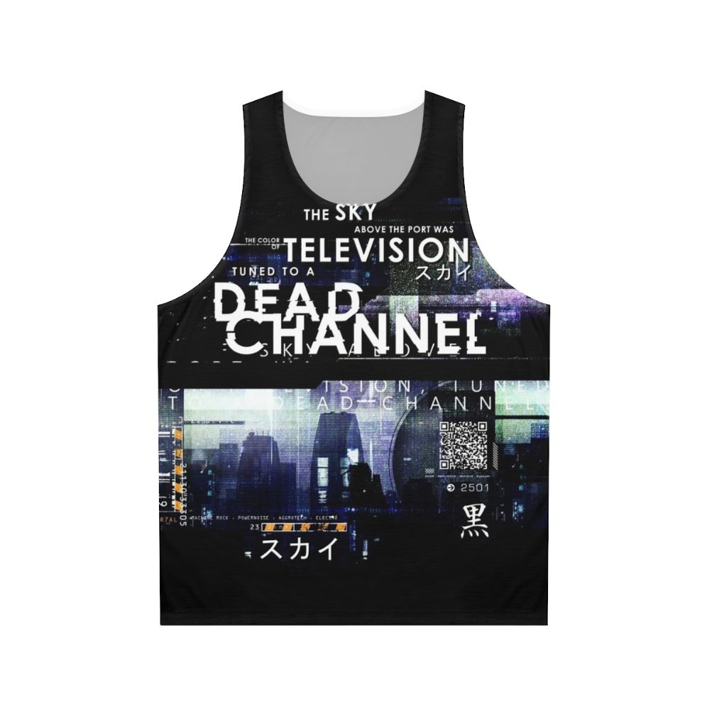 Cyberpunk unisex tank top