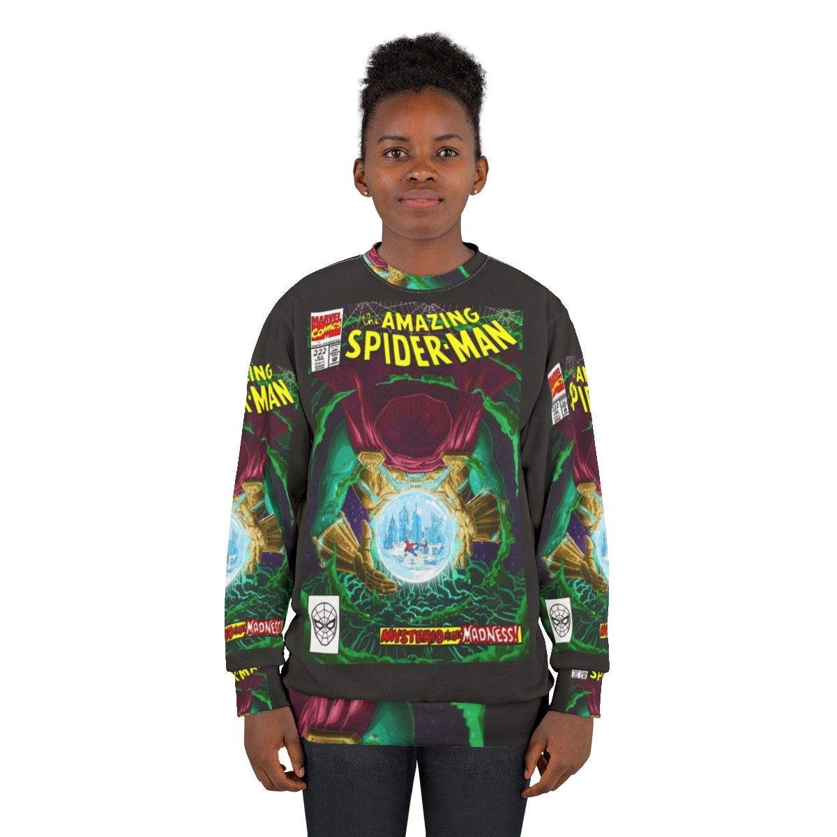 Marvel's Mysterio Means Madness Spiderman Sweatshirt - women