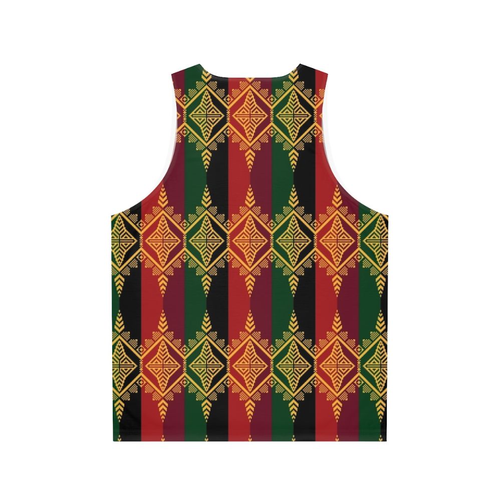 Ethnic Filipino Tribal Inaul Unisex Tank Top - Back