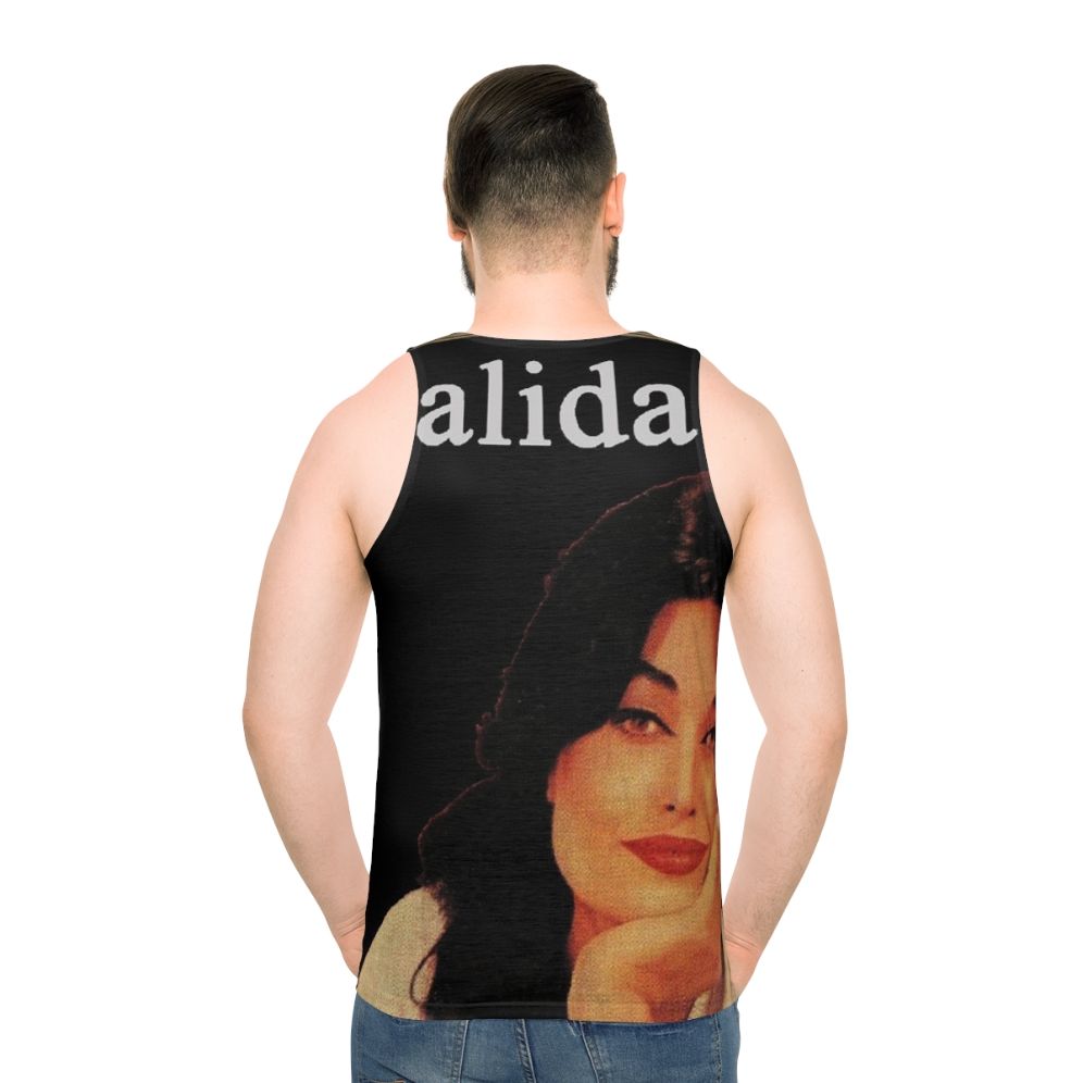 Dalida Love in Portofino Unisex Tank Top - men back