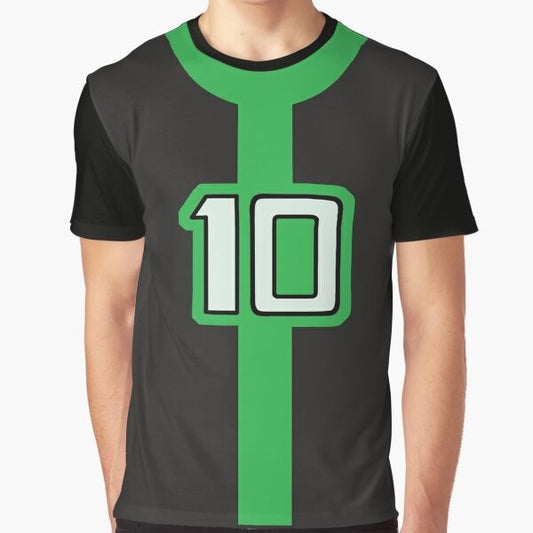 Ben 10 Omniverse graphic t-shirt featuring characters from the cartoon series