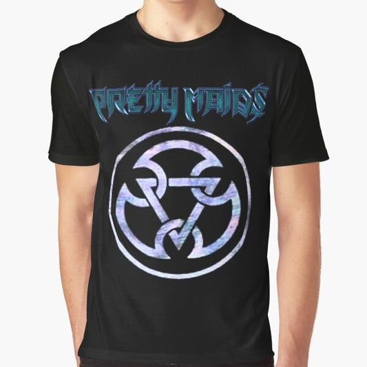 Best Selling Hard Rock Pretty Maids Heavy Metal Band Graphic T-Shirt