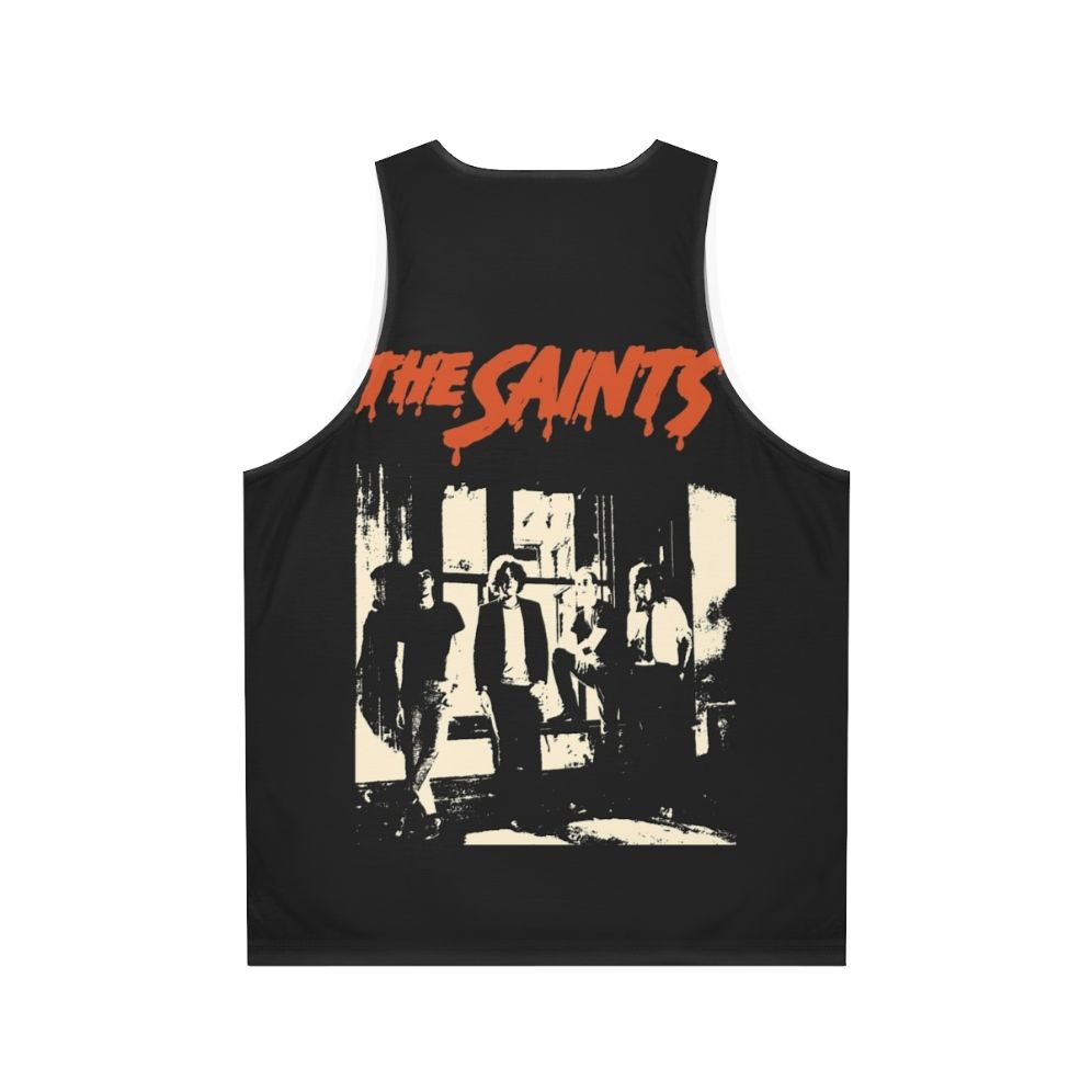 The Saints Punk Rock Unisex Tank Top - Back