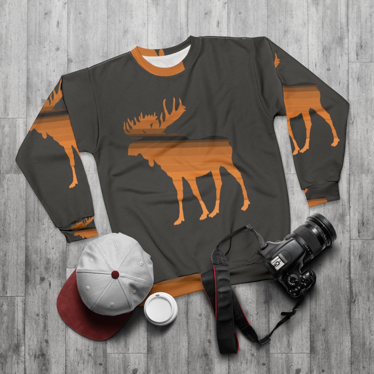 Legendary Moose Sweatshirt - flat lay