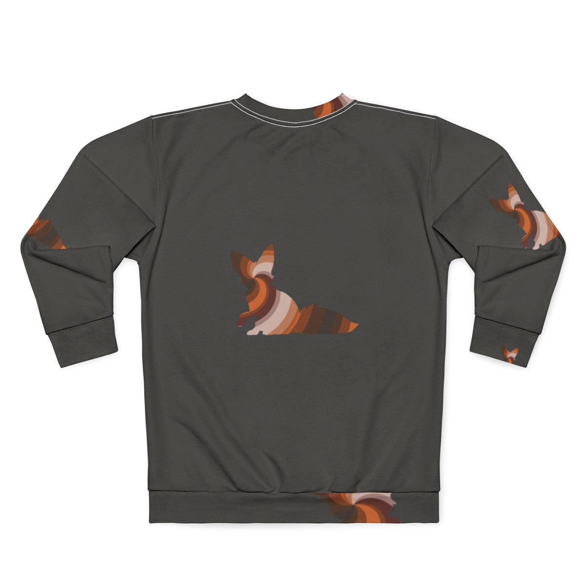 Legendary Fox Sweatshirt - Colorful Wildlife Art - Back