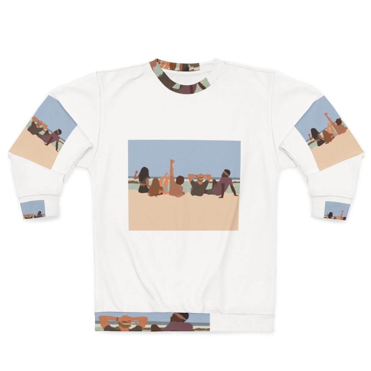 Outerbanks Sweatshirt featuring characters from the popular TV series Outer Banks