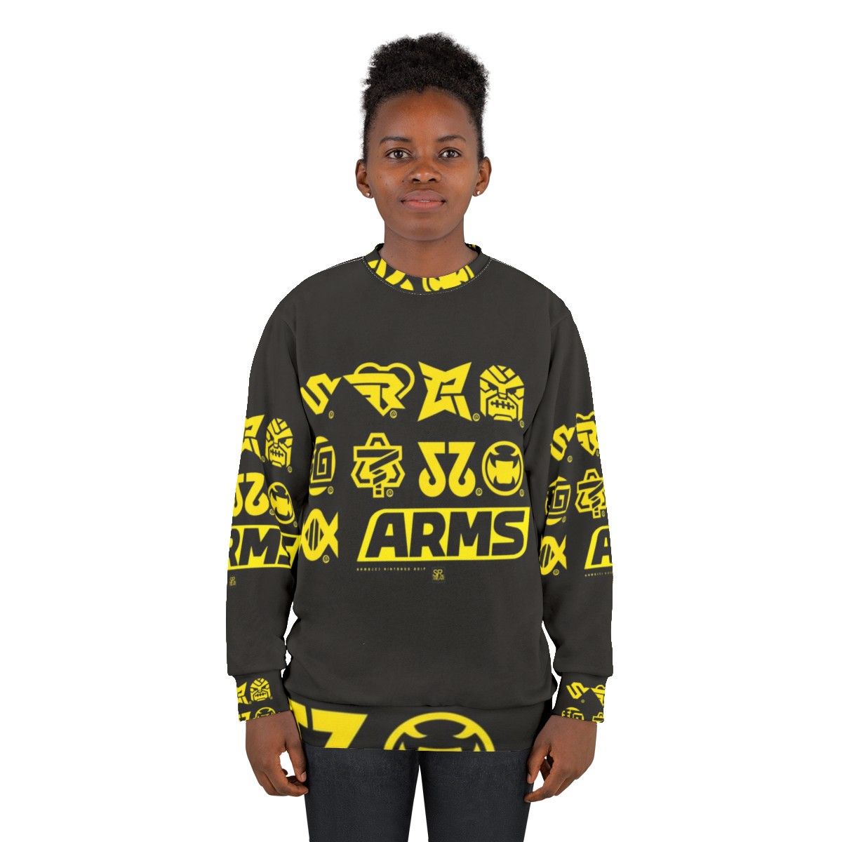 Nintendo Arms Character Icons Sweatshirt - women