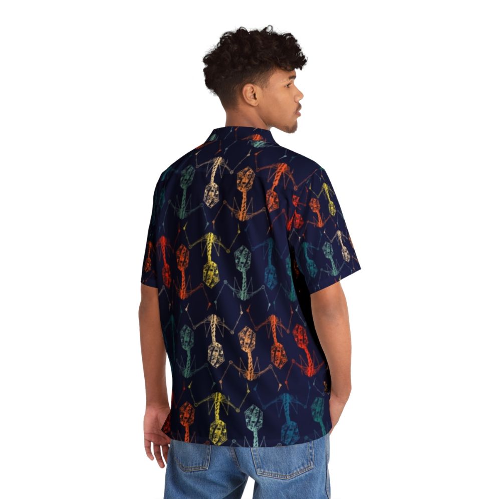 Bacteriophage Hawaiian Shirt - People Back