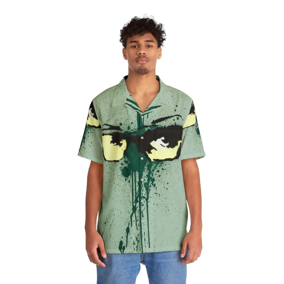 Banksy Self Portrait Hawaiian Shirt - People Front