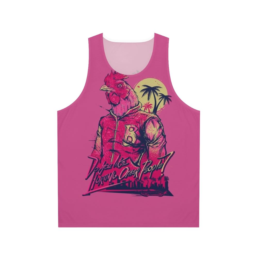 Hotline Miami Richard Unisex Tank Top