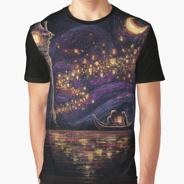 Disney Tangled Lanterns of Hope Graphic T-Shirt