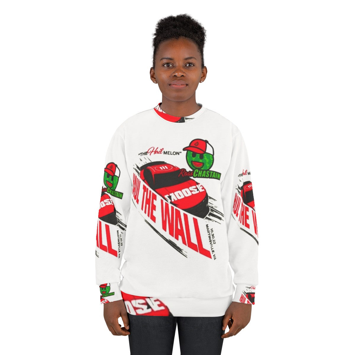 Ross Chastain Nascar "Haul the Wall, Hail Melon" Sweatshirt - women