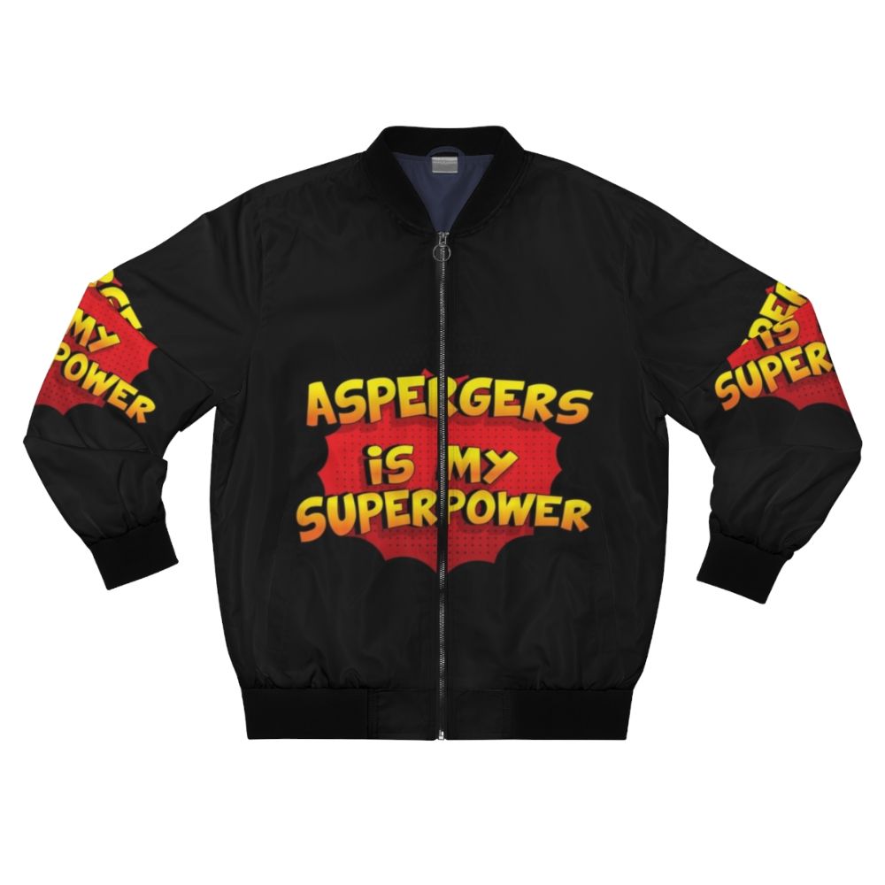 Aspergers is my Superpower - Autism Awareness Bomber Jacket