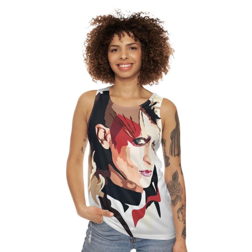 Peaches unisex music pop art tank top - women