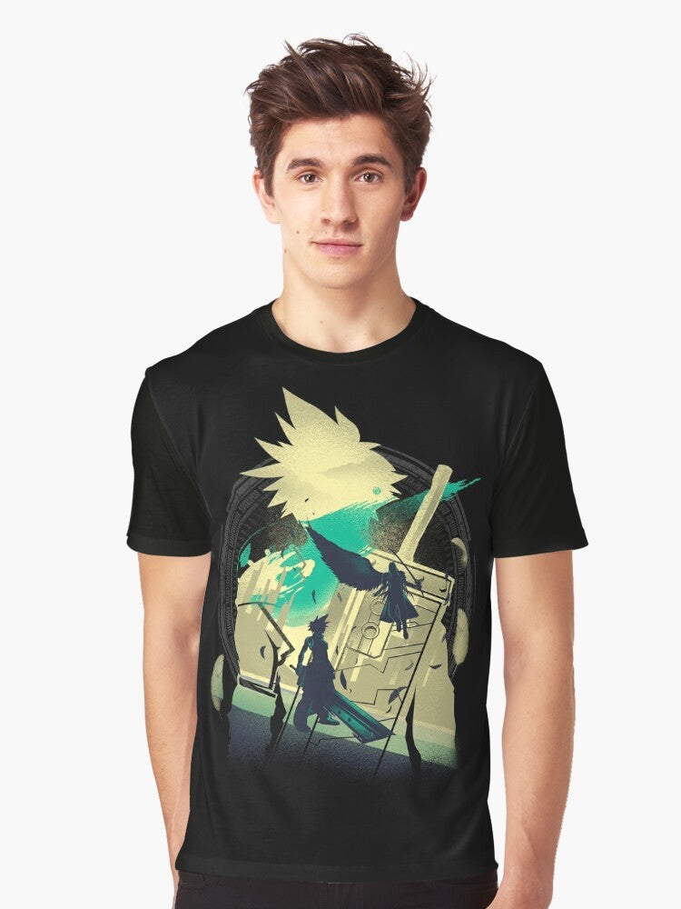 Final Fantasy VII Cloud Strife Graphic T-Shirt - Men