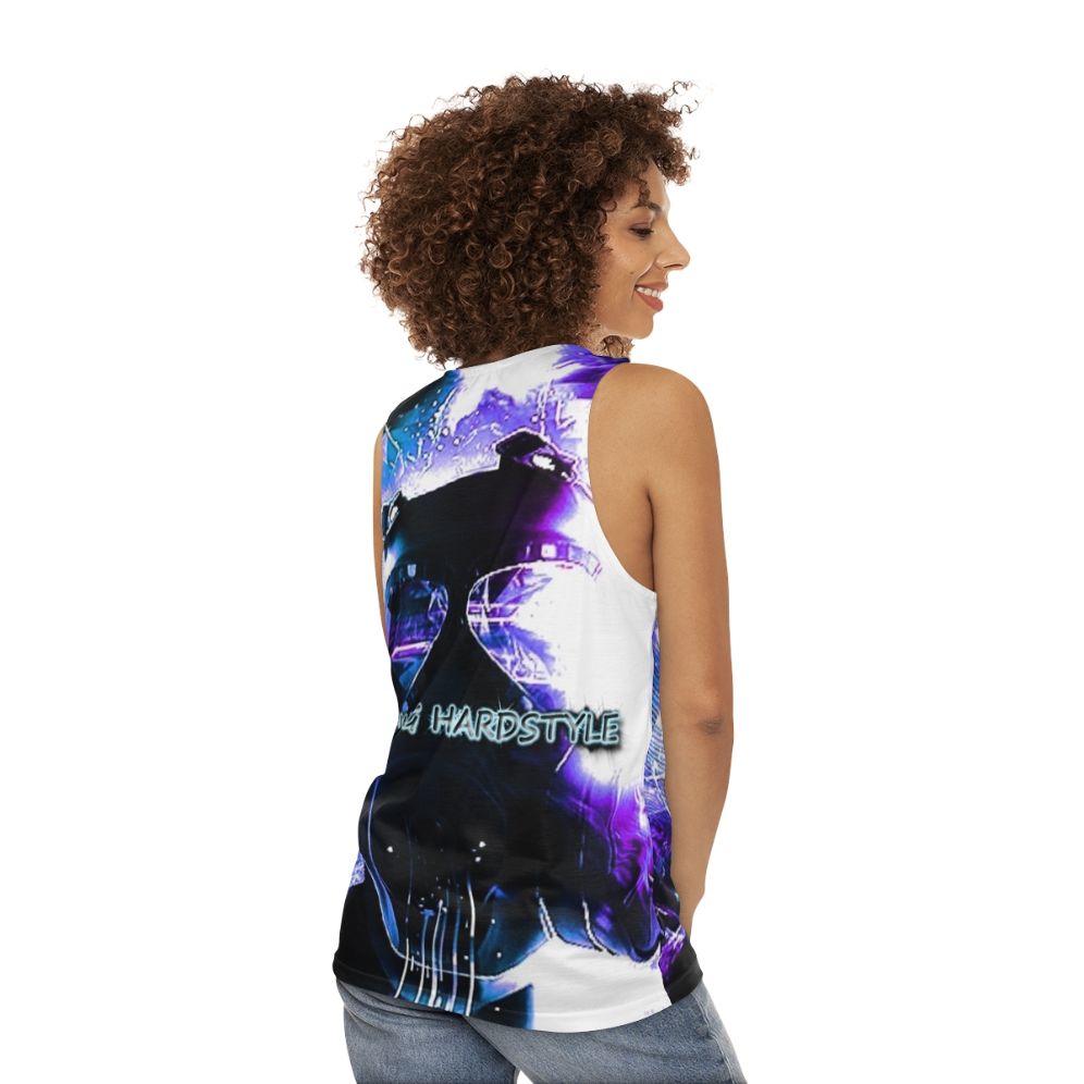 Hardstyle Unisex Tank Top - women back