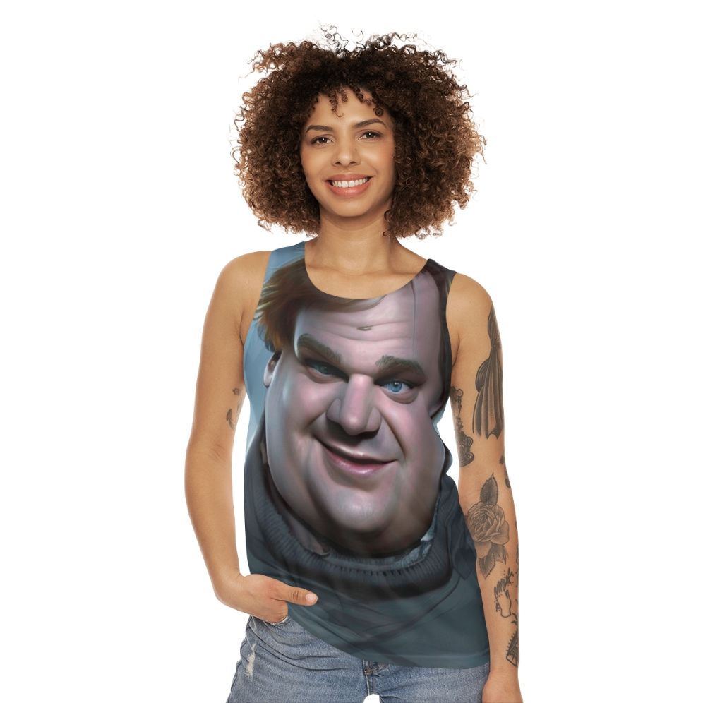 Chris Farley Tribute Unisex Tank Top - women