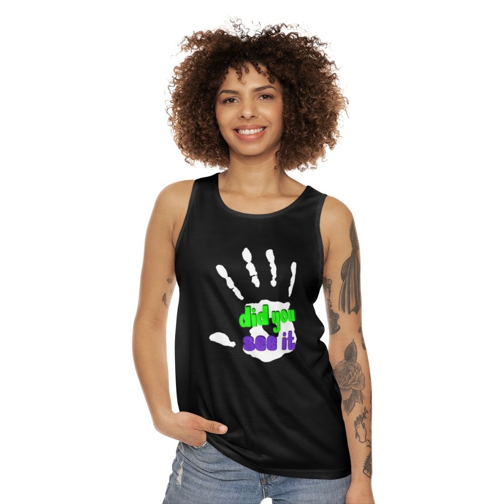 Unisex nuclear horror tank top - women