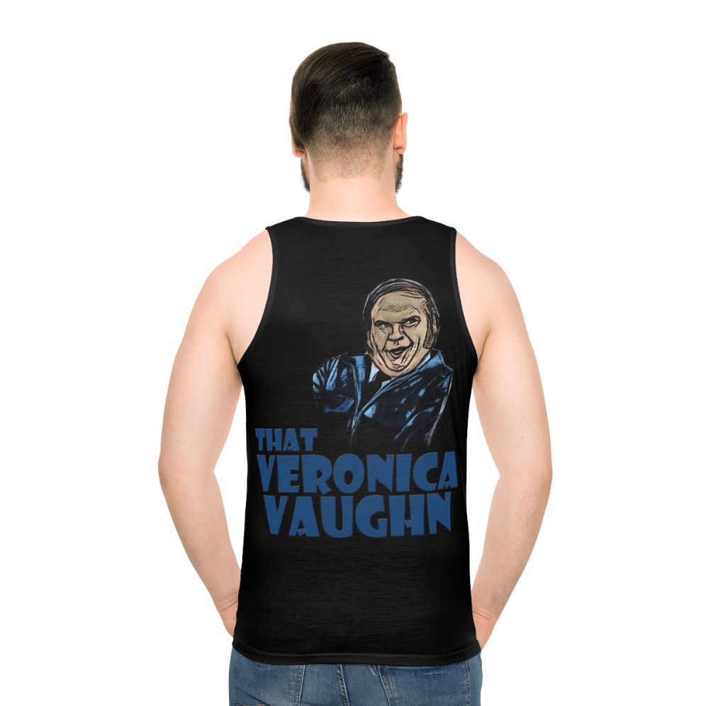 Unisex "That Veronica Vaughn" comedy movie tank top - men back