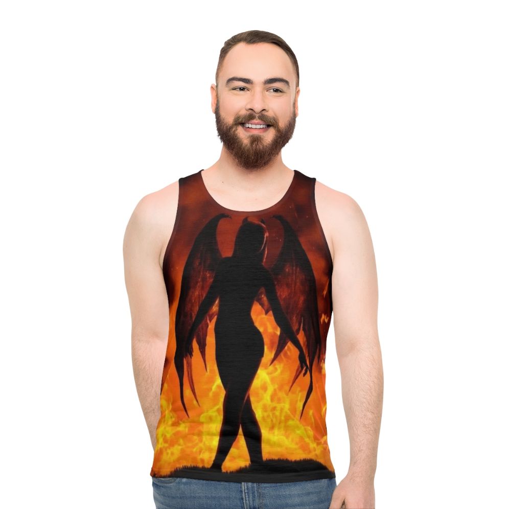 Devil Girl Unisex Tank Top - men