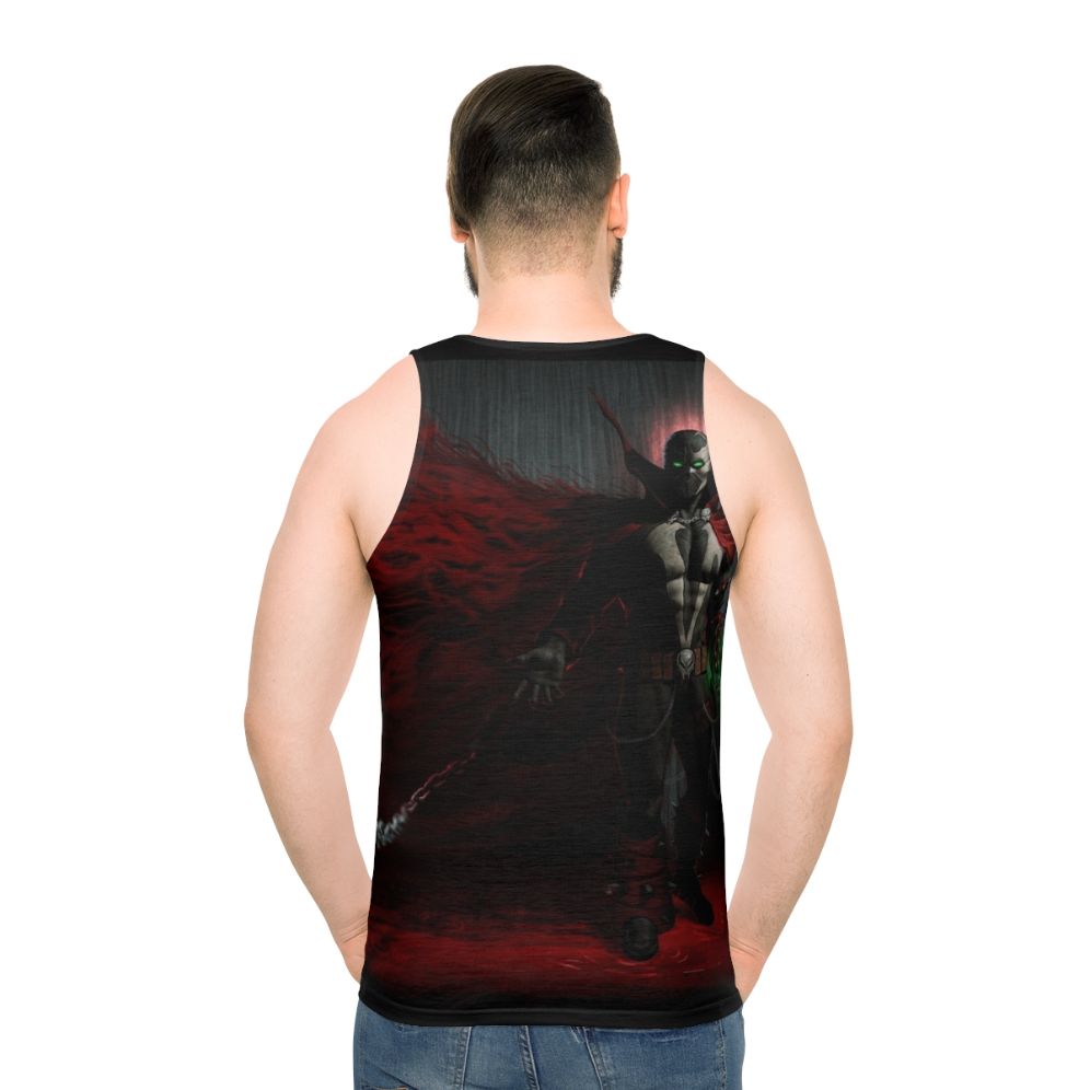 Spawn Unisex Tank Top - men back