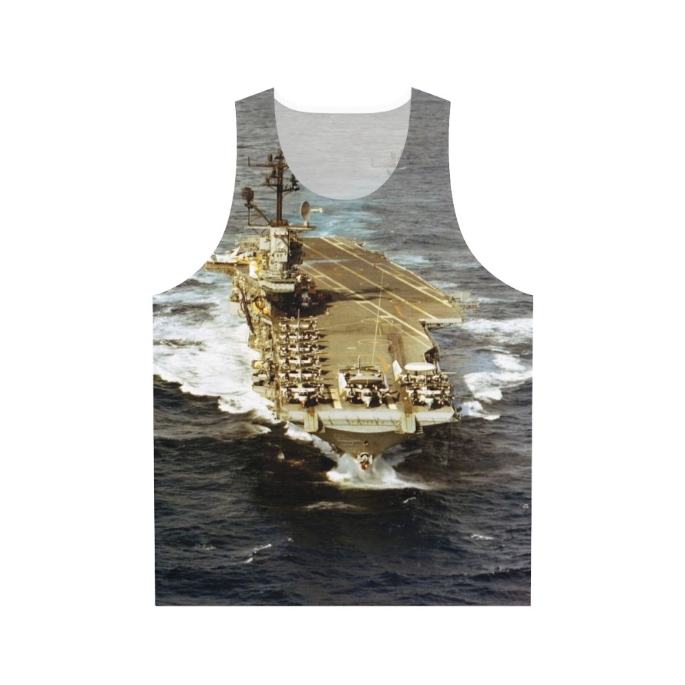 Unisex USS Intrepid CVA 11 Navy Tank Top