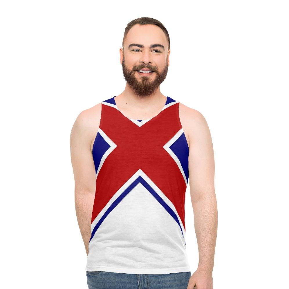 Union Cross Unisex Marvel Comics Tank Top - men