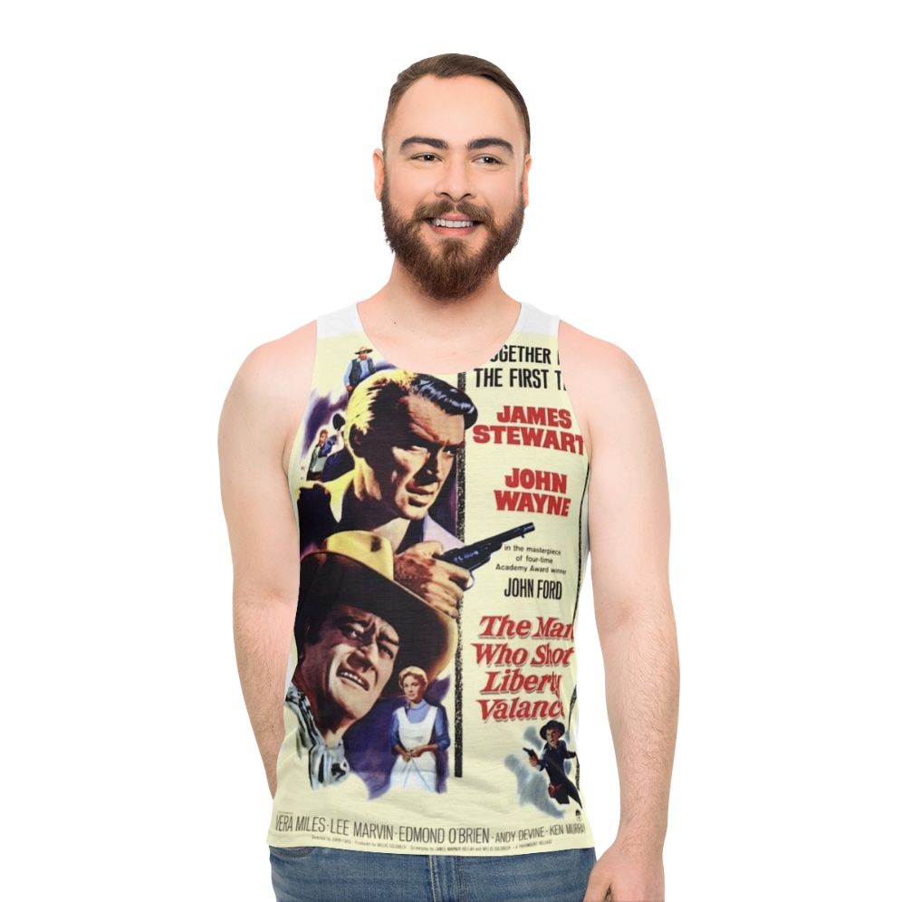 The Man Who Shot Liberty Valance Unisex Tank Top - men