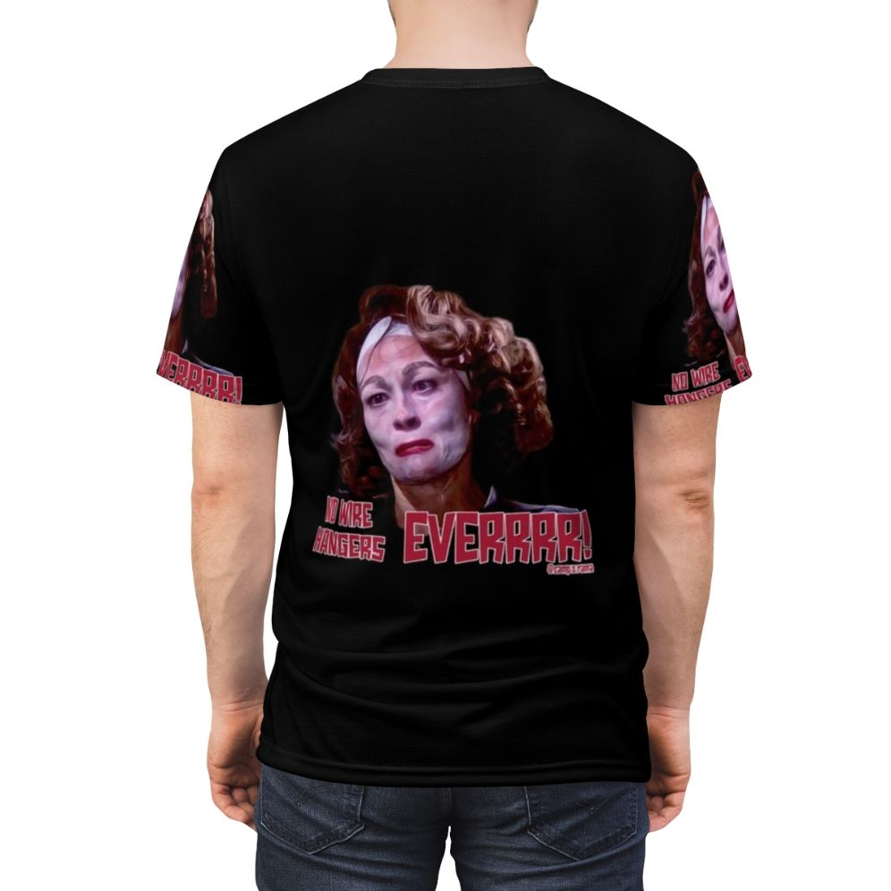 Mommie Dearest inspired t-shirt featuring a stylized portrait - men back