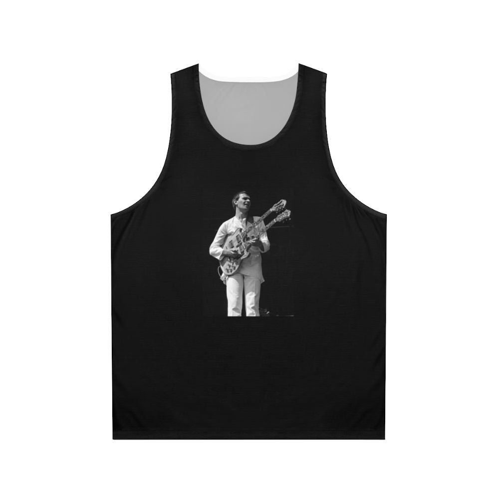 Double Neck Guitar Jazz Fusion Unisex Tank Top