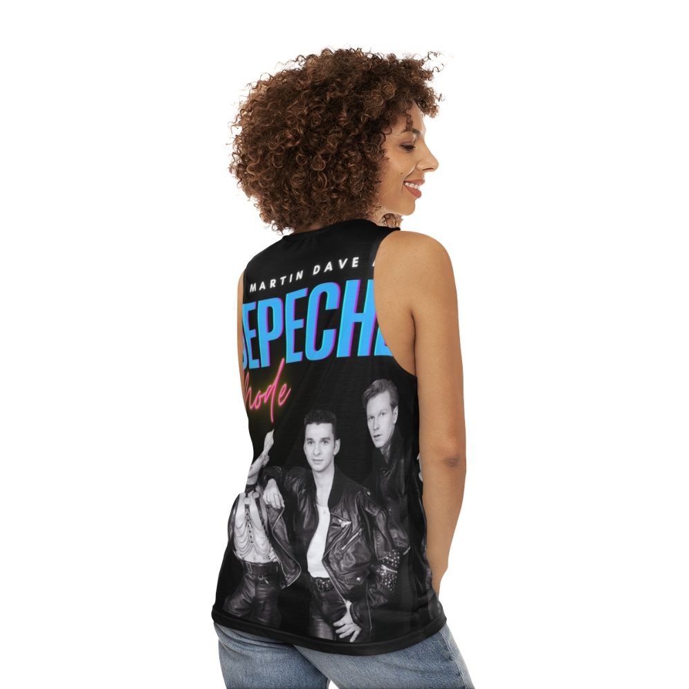 Depeche Mode Unisex Tank Top - women back