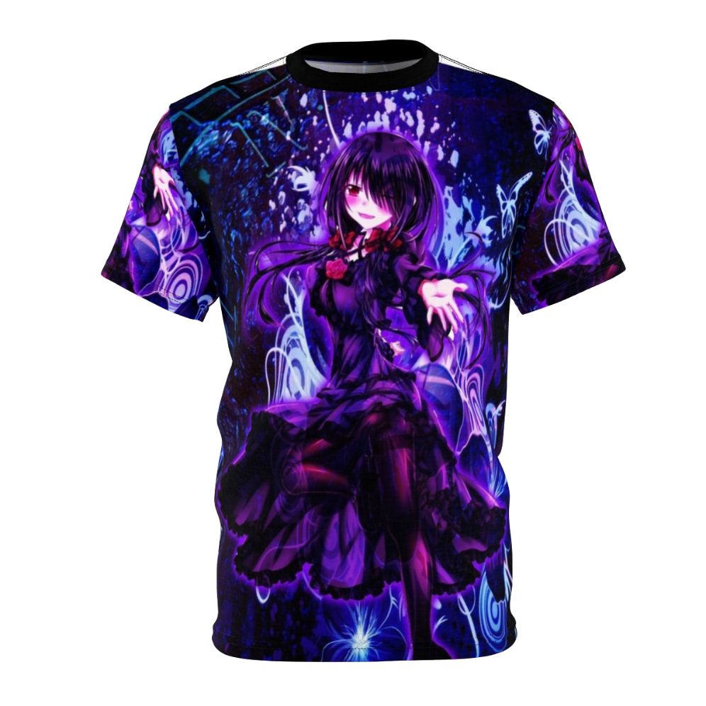 Kurumi Tokisaki from Date A Live anime character on a customizable t-shirt