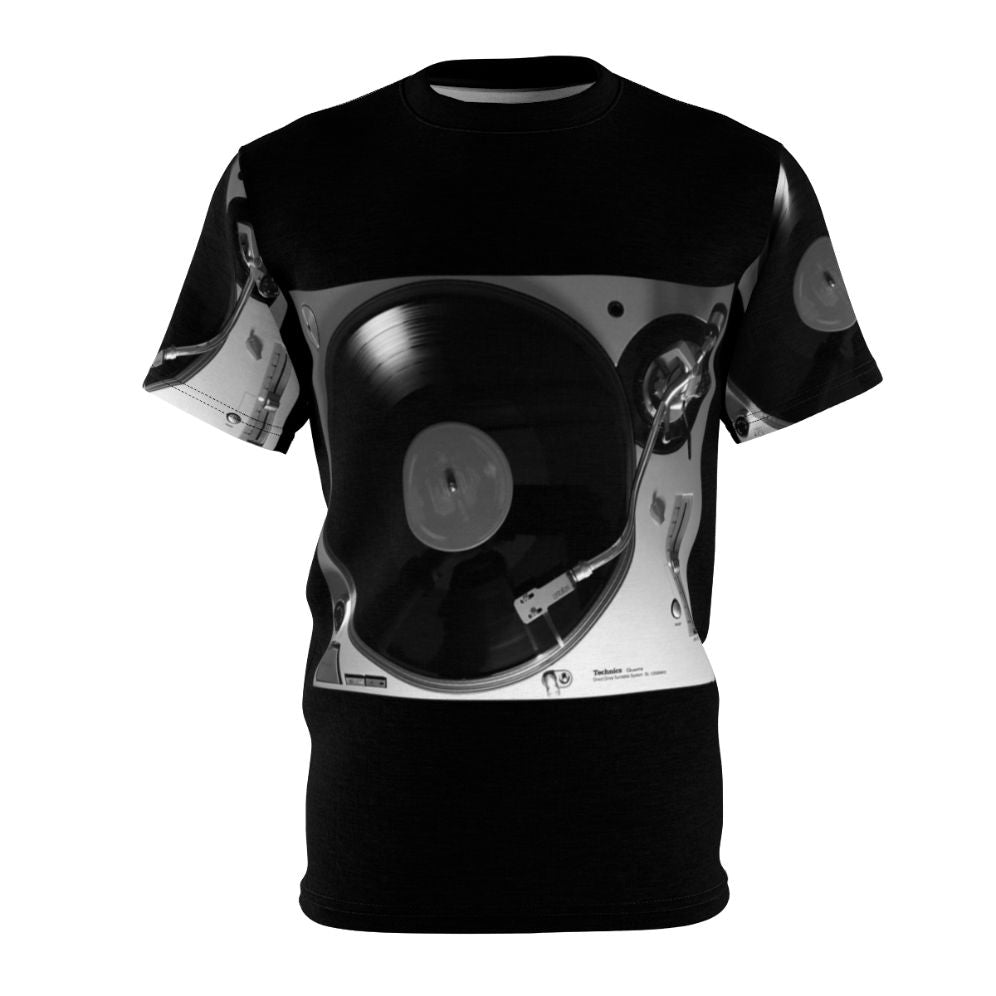 Unisex t-shirt with a classic Technics SL-1200GR turntable design