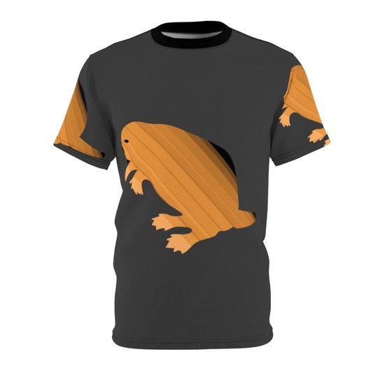 Vibrant illustration of a beaver on a premium t-shirt