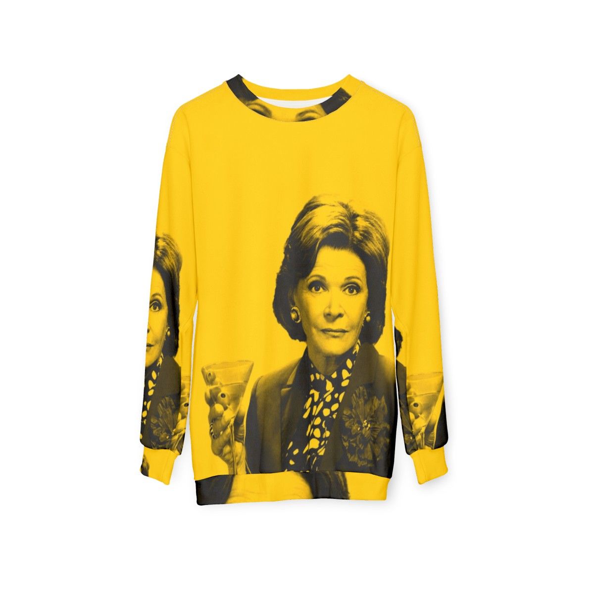 Lucille Bluth Arrested Development Comedy Sweatshirt - hanging