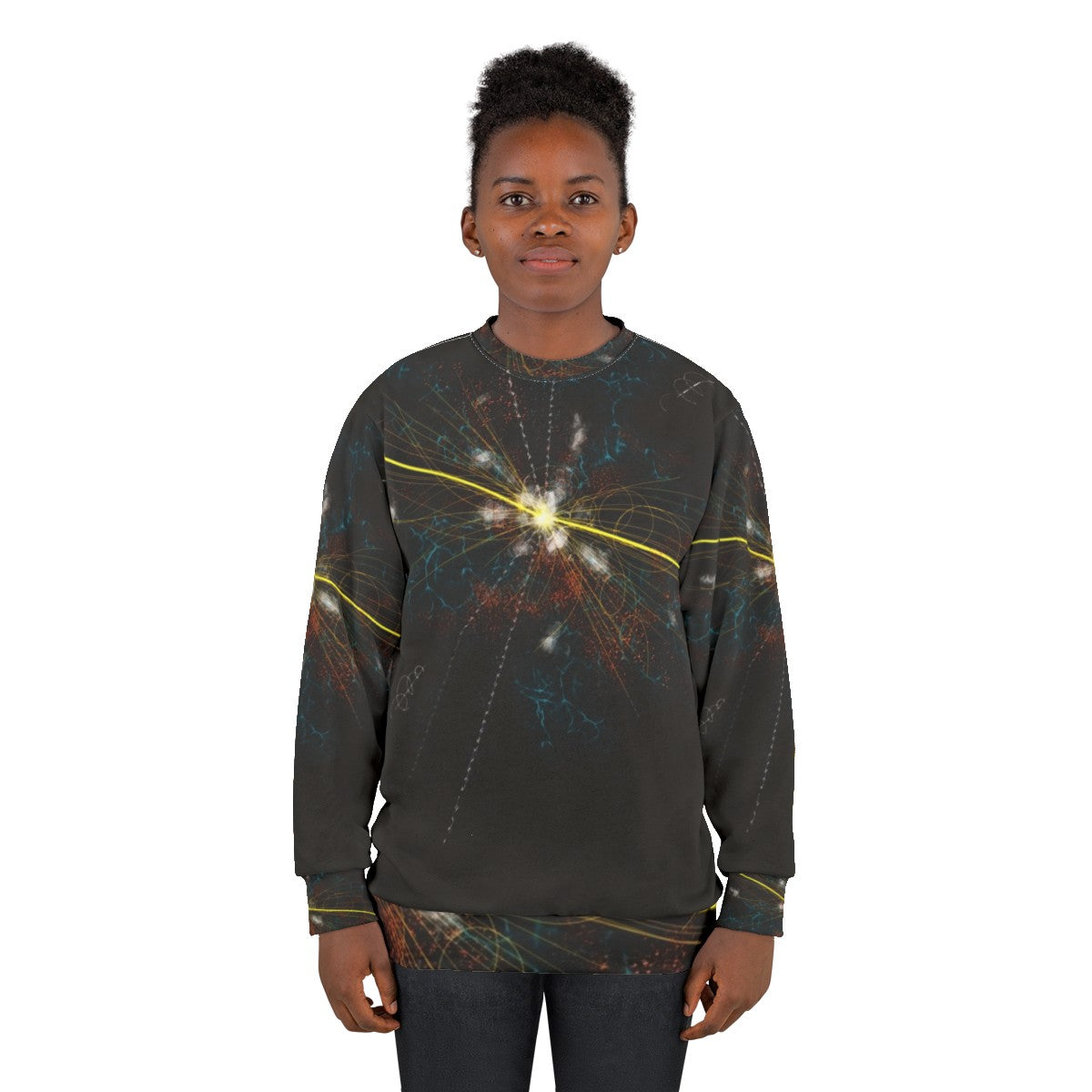 Higgs boson elementary particle sweatshirt - women