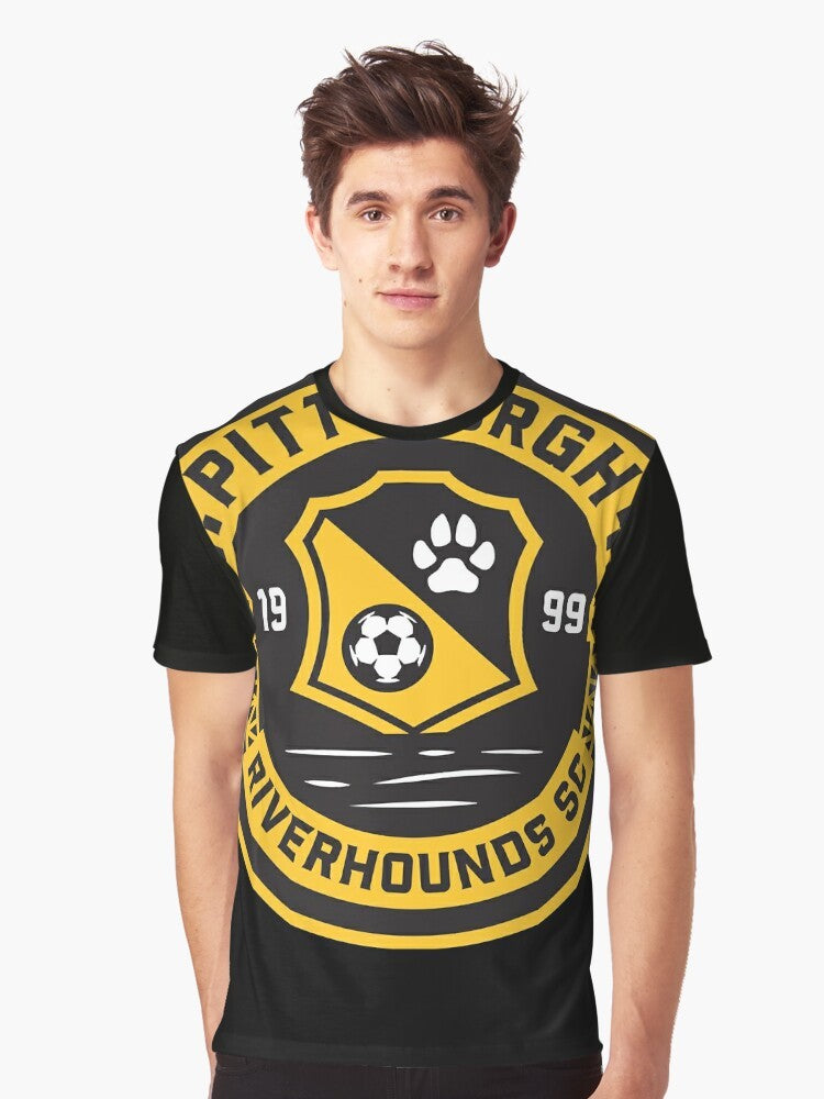 Pittsburgh Riverhounds Soccer Team Graphic T-Shirt - Men