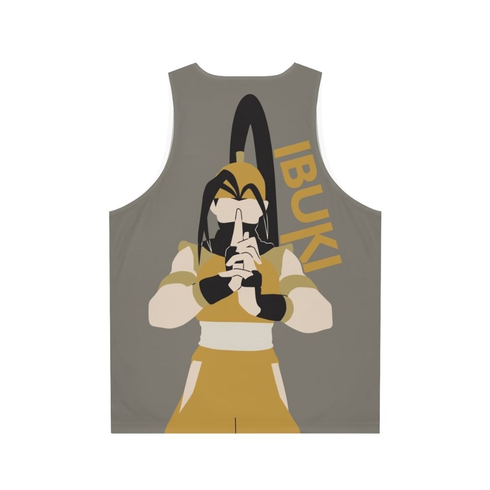 Street Fighter V Ibuki Minimalist Vector Unisex Tank Top - Back